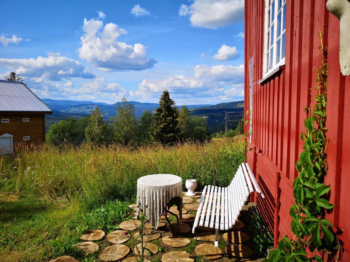 Haugtun Gardspensjonat Og Leiligheter Nordre Land Dış mekan fotoğraf
